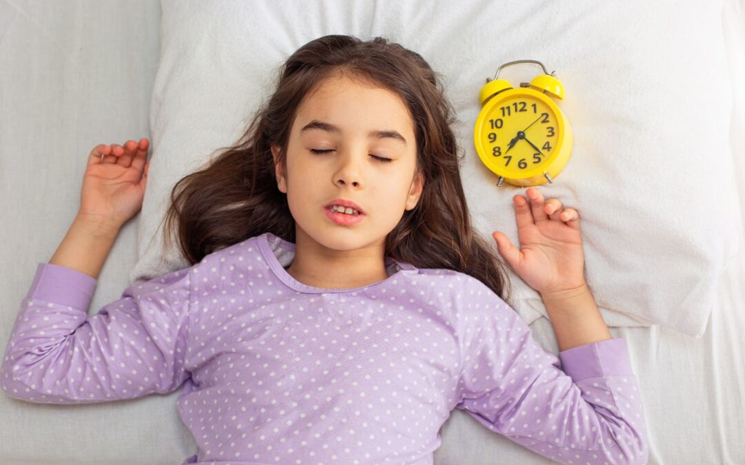 Sleep-disordered breathing in children affecting facial development and jaw growth